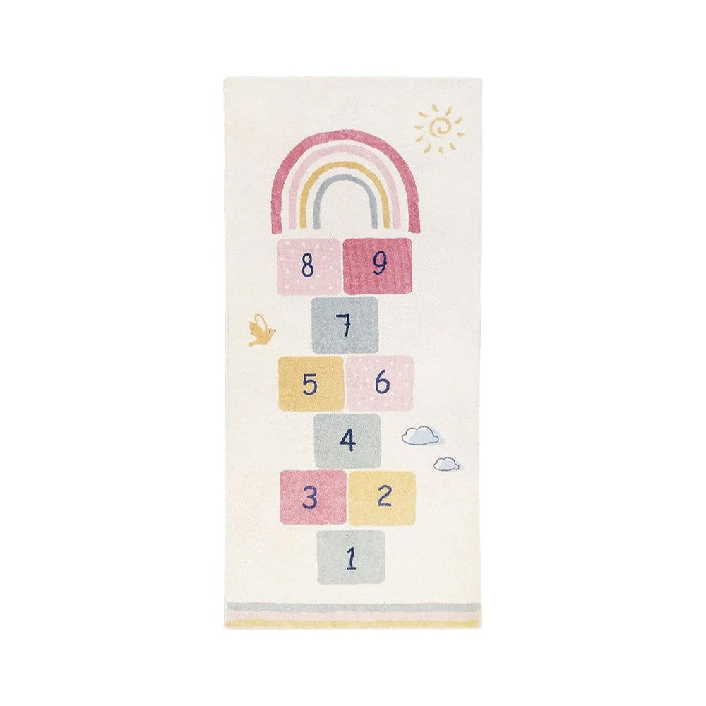 Colorful Play Rug for Kids, Non-Slip, Multiple Sizes, Multicolor