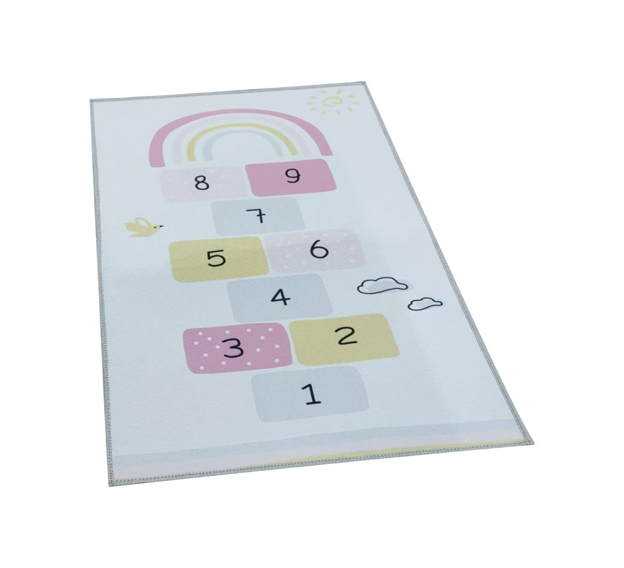 Colorful Play Rug for Kids, Non-Slip, Multiple Sizes, Multicolor